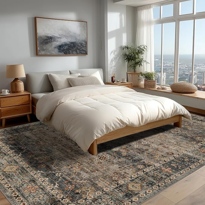 Ruaruarug Washable Area Rug 8x10 - Image 2