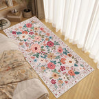 DUKINO 3x6 Runner Rug, Washable Soft Floral Hallway Runner Rug - Image 3