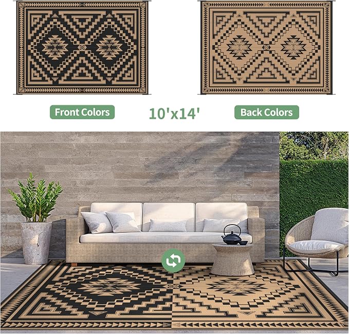 GENIMO Outdoor Rug for Patio Clearance - Image 4
