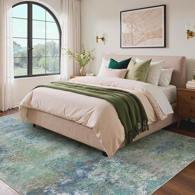 BEIMO Area Rugs 5x7 for Living Room Bedroom, Modern Abstract Machine Washable - Image 6