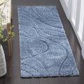 SAFAVIEH Florida Shag Collection Runner Rug by Unknown