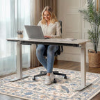 36"x60" Office Chair Mat for Hardwood Tile Floor, Under Desk Carpet Protector - Image 2