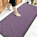 OLANLY Front Door Mat Outside Entrance 59x23, Heavy Duty Sturdy Natural Rubber by OLANLY