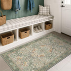 Boho Large Entryway Rugs Indoor by HazoHaus
