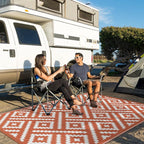 GENIMO Outdoor Rug for Patio, Waterproof Halloween RV Camping Mat Lightweight - Image 3