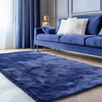 OLANLY 4x5 Machine Washable Accent Rug, Soft Fluffy Shaggy Area Rug - Image 8