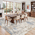 12x12ft Square Living Room Rug – Non-Slip Washable Extra Large Floor Carpet - Image 5