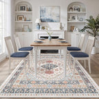 zesthome 5x8 Area Rugs for Living Room, Non-Slip Backing Washable Rugs - Image 8