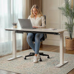48"x72" Office Chair Mat for Hardwood Tile Floor, Under Desk Carpet Protector - Image 2
