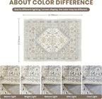 zesthome 9x12 Area Rugs, Stain Resistant Washable Rug, Ultra-Thin Rugs - Image 2
