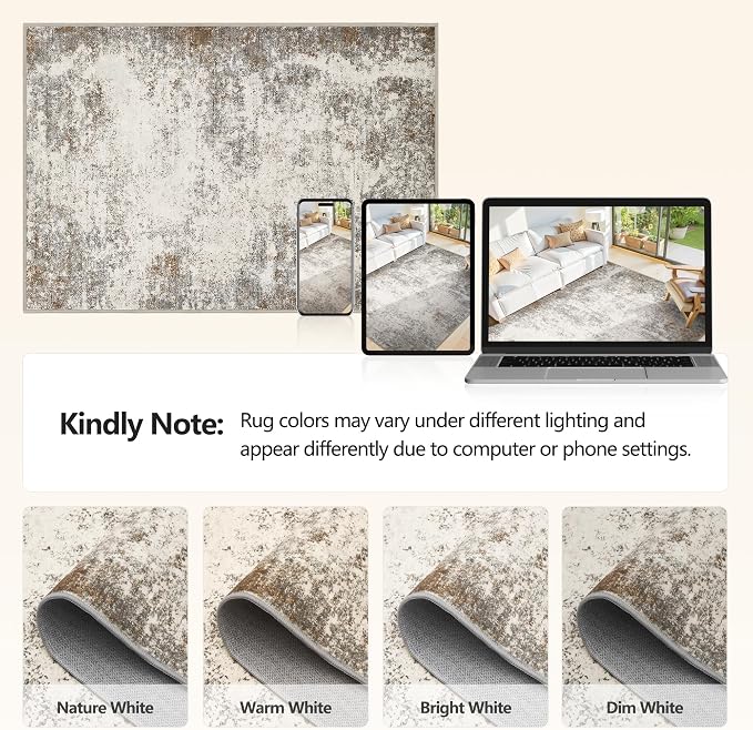 5x8 Washable Area Rugs - Image 7