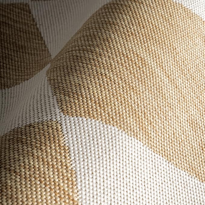 Nuloom Outdoor Performance Collection Sabina Tan/Ivory, High Traffic, Stain - Image 8
