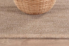 CAMILSON Easy Jute Rug 8x10, Indoor Outdoor Natural Color Fiber Area Rugs - Image 7