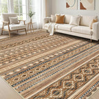 cotiled 5x8 Area Rugs Living Room Rug: Washable Boho Rugs by COTILED