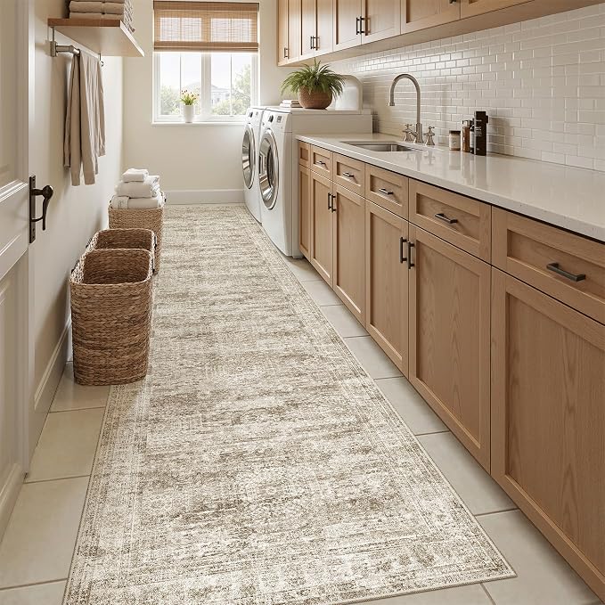 Runner Rug 2'6" x 10' Washable Non-Slip Runner Rugs - Image 4