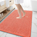 OLANLY Large Bathroom Rugs 59x35, Extra Soft Absorbent Chenille Bath Rugs by OLANLY