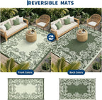 Garvee Outdoor Rugs 9' x 18’ Waterproof Reversible Mats, Large Area Plastic - Image 3