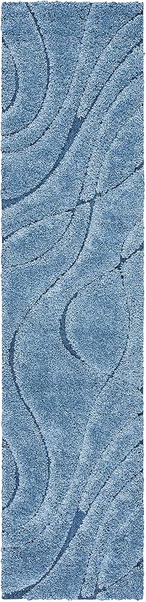 SAFAVIEH Florida Shag Collection Runner Rug - Image 3