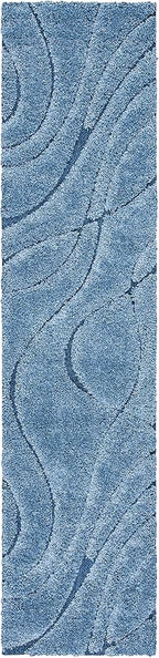 SAFAVIEH Florida Shag Collection Runner Rug - Image 3