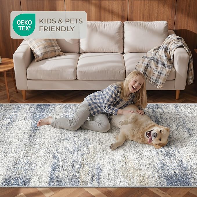 3x16 Washable Runner Rug for Hallway, Non-Slip Long Hallway Runner for Entryway - Image 9