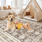 Vintage Living Room Area Rug 8x10 - Image 4