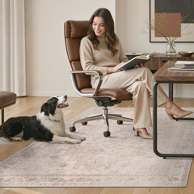 36"x60" Office Chair Mat for Hardwood Tile Floor, Under Desk Carpet Protector - Image 7