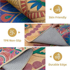 Arenarug Meditation Indoor Outdoor Rug 4x6 ft Mandala Pattern Rug Boho Style - Image 5