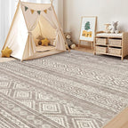 cotiled 6x9 Area Rugs Living Room Rug: Washable Boho Rugs - Image 7