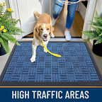 OLANLY Front Door Mat Outside Entrance 47x32, Heavy Duty Sturdy Natural Rubber - Image 5