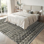 Miukiki 5x7 Area Rug for Living Room Moroccan Washable Rugs Non Slip Indoor - Image 8