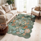 Washable 3x5 Entryway Area Rugs: Ultra Soft Low Pile Carpet - Image 2