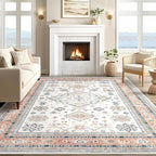 Vintage Living Room Area Rug 8x10 - Image 5