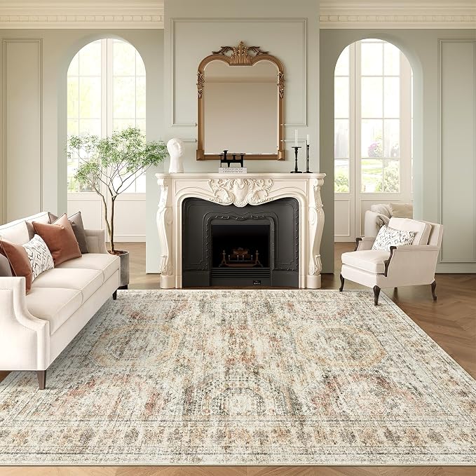 Soalmost Washable Area Rug 8x10, Large Soft Rugs - Image 2