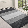 Kitinjoy Indoor Outdoor Door Mat, 36x24 Non-Slip Absorbent Dirt Trapper by Kitinjoy