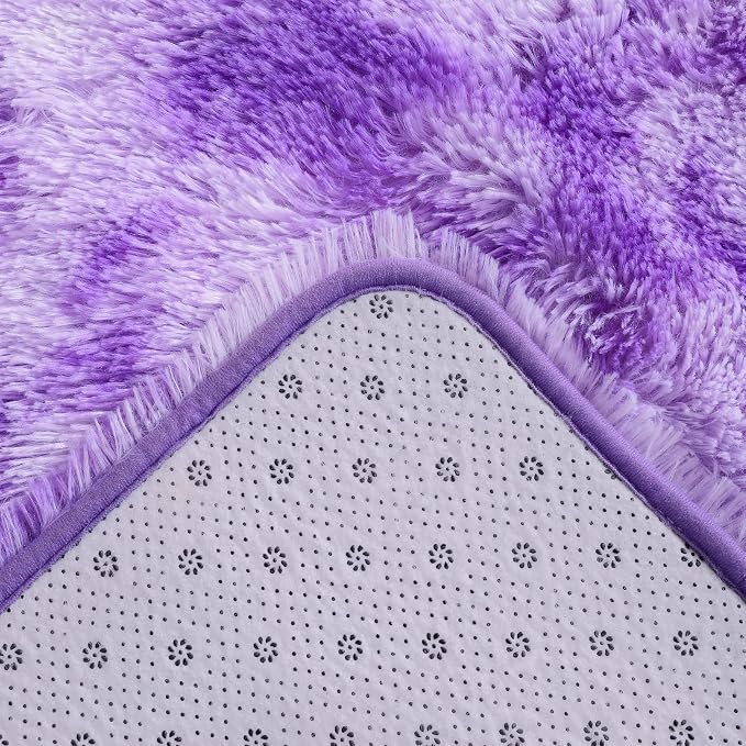 AROGAN Soft Rainbow Area Rugs for Girls Room 2x6 Feet, Fluffy Girls Bedroom Rugs - Image 5