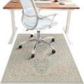 48"x72" Office Chair Mat for Hardwood Tile Floor, Under Desk Carpet Protector by BESBLEE