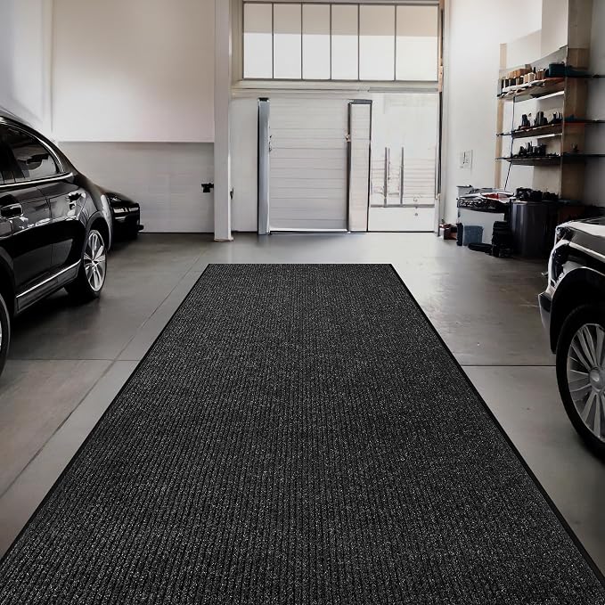 Commercial Door Mat 3'x16' Black, Heavy Duty Industrial Floor Mat - Image 3