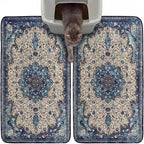 Hompet Cat Litter Mat 2 Pack, 18x28 Machine Washable Trapping Mats by Hompet