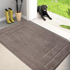 PURRUGS Dirt Trapping Door Mat 34" x 59", Non-Slip/Skid Machine Washable by PURRUGS