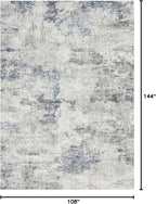 DMOYEST 9x12 Area Rug for Living Room, Washable & Non Slip Large Indoor Carpet - Image 2