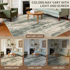 BEIMO Area Rugs 9x12 for Living Room Bedroom, Modern Abstract Machine Washable - Image 7