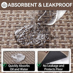 Indoor Door Mat 24"x72", Door Mat Indoor Entrance Dirt Resistant and Absorbent - Image 7