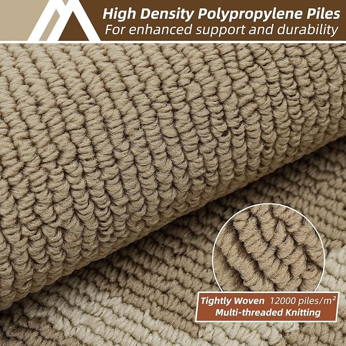COSY HOMEER Kitchen Rugs and Mats Sets of 2PCS Non Slip Kitchen Mats - Image 2