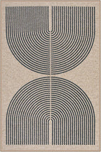 Lahome Enfys Rainbow Easy Jute Rug, 2x3 Farmhouse Kitchen Rugs Non Slip - Image 7