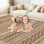 cotiled 5x8 Area Rugs Living Room Rug: Washable Boho Rugs - Image 6