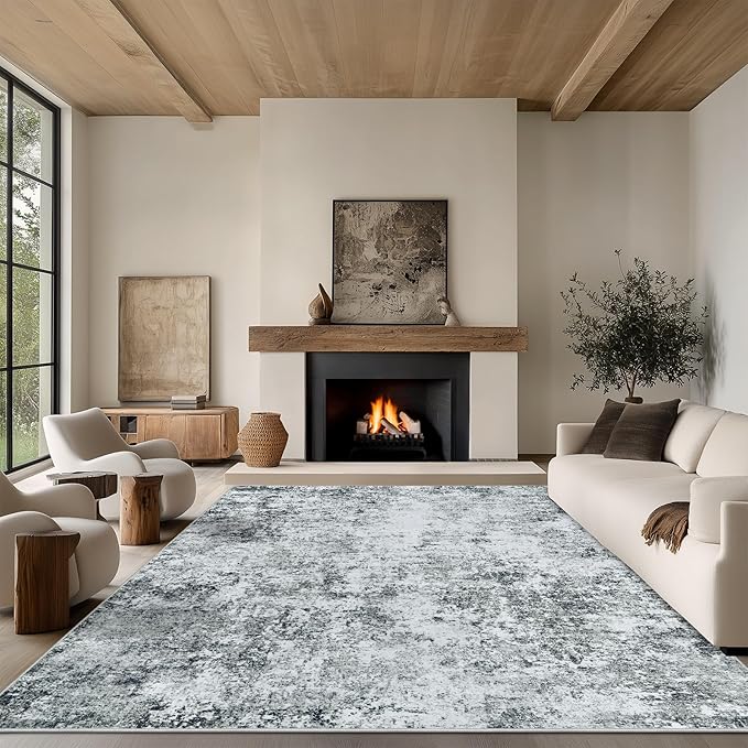 5x7 Area Rug Living Room Rugs by CarpetAddColortoYourLife