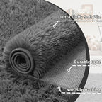 4x6 Area Rug for Living Room: Ultra Soft Fluffy Rug Modern Large Thicked Shag - Image 7
