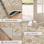 Hazo Haus Beige 6ft Round Rug for Living Room - Image 5
