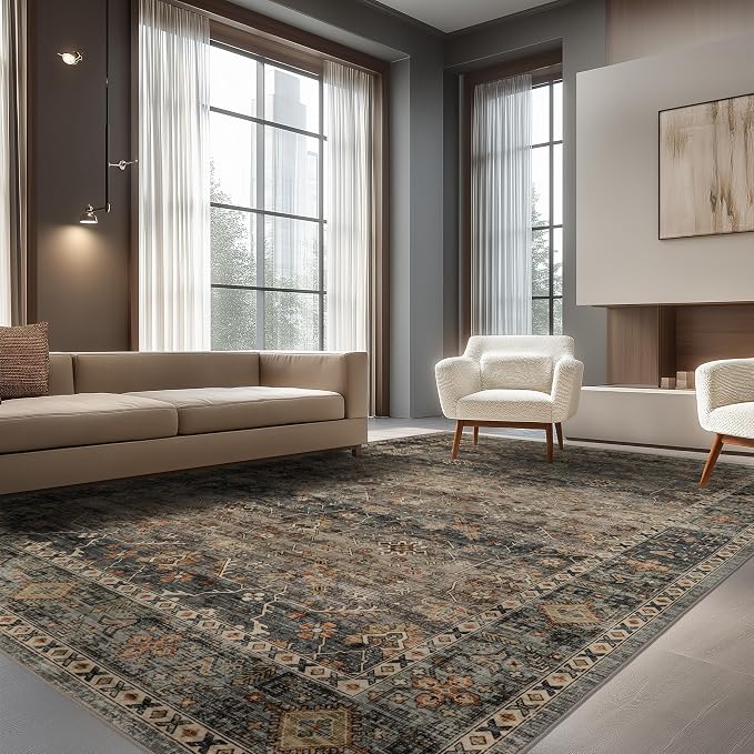 Ruaruarug Washable Area Rug 8x10 - Image 4