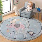SAFAVIEH Carousel Kids Collection Area Rug by Unknown